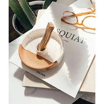 Bursera Terracotta Palo Santo Holder, Tree Planted with Every Order, Ceramic Palo Santo Burner Wood ...