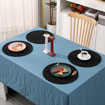 Woven Placemats for Stylish Dining and Easy Cleaning
