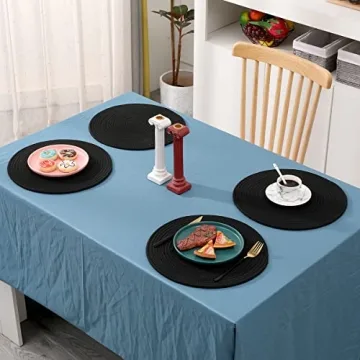 Woven Placemats for Stylish Dining and Easy Cleaning