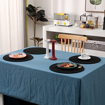 Woven Placemats for Stylish Dining and Easy Cleaning