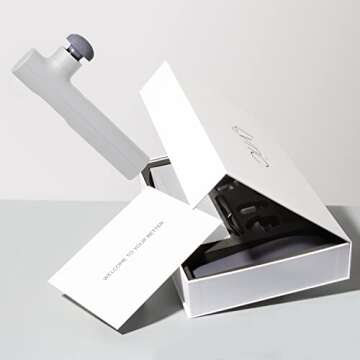 Lyric The Therapeutic Massager with Rhythm Therapy™ for Muscle Pain Relief & Relaxation, Compact & Lightweight, Wi-Fi-Enabled, Works with Android/iOS Smartphones, Stone