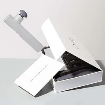 Lyric The Therapeutic Massager with Rhythm Therapy™ for Muscle Pain Relief & Relaxation, Compact & Lightweight, Wi-Fi-Enabled, Works with Android/iOS Smartphones, Stone