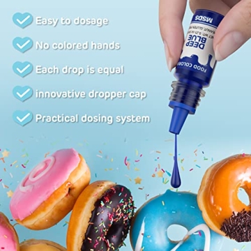 Vibrant 12 Colors Food Coloring Set for Cake Decor