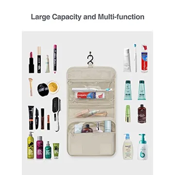 Luxtude Hanging Toiletry Bag - Stylish & Practical Organizer