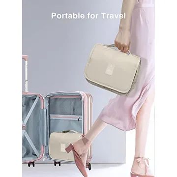 Luxtude Hanging Toiletry Bag - Stylish & Practical Organizer