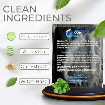 Wash Yo Self Body Wipes - Refreshing Clean on the Go