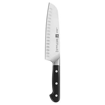ZWILLING Pro 7-Inch Hollow Edge Santoku Knife - Precision and Durability