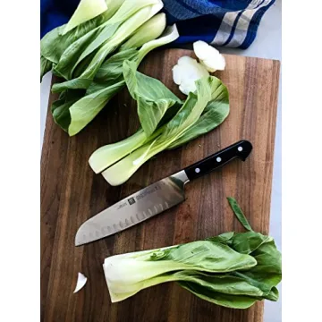 ZWILLING Pro Santoku Knife 7-Inch Hollow Edge Quality Knife