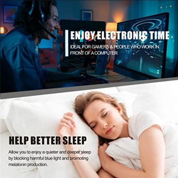 Breaksun Women's Stylish Blue Light Glasses for Eye Protection