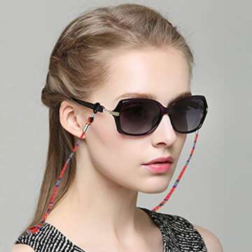 Stylish 12-Piece Glasses Strap Set for Every Occasion