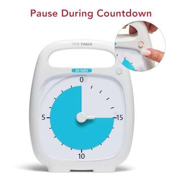 Time Timer PLUS: 20 Minute Visual Countdown Timer