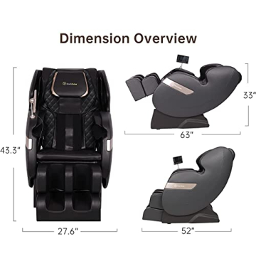 Real Relax 2025 Dual-Core S Track Massage Chair with APP