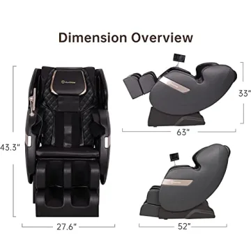 Real Relax 2025 Dual-Core S Track Massage Chair with APP