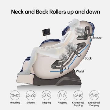Real Relax 2025 Dual-Core S Track Massage Chair with APP