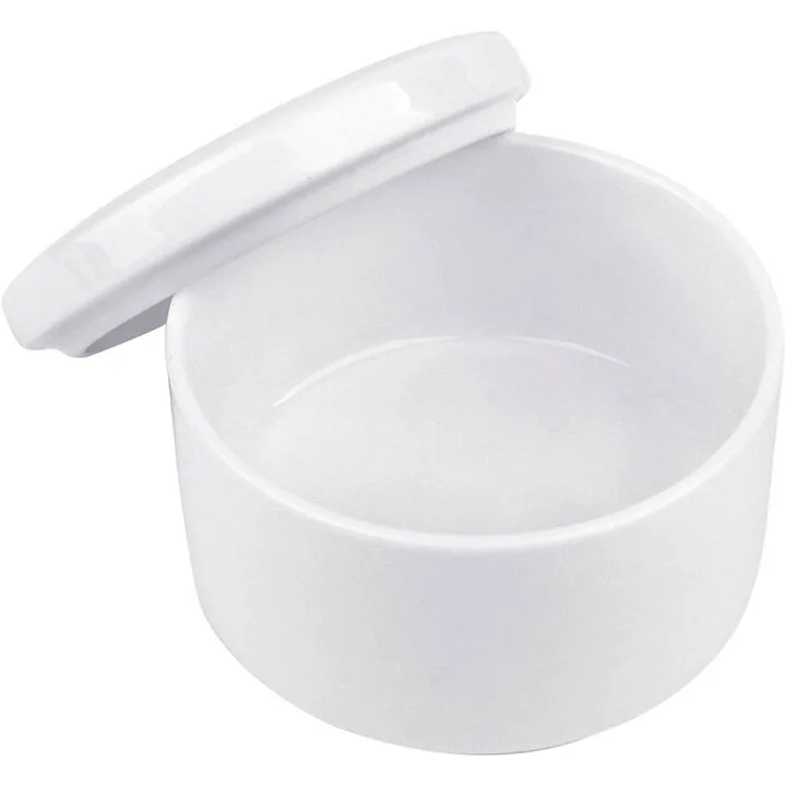 Round Ceramic Keepsake Box for Baptism Gifts