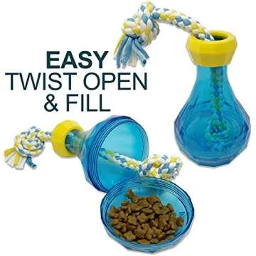 OurPet's Dog Puzzle & Rope Toy for Small Dogs