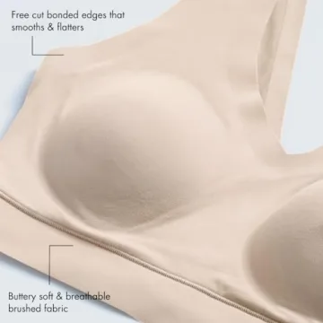 Floatley Cozy Wirefree Full Coverage Seamless Bra for Women