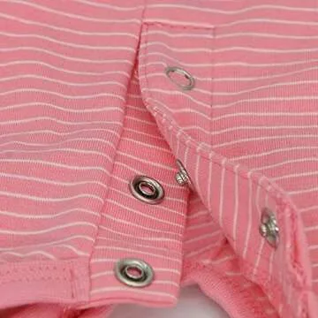 LOPHIPETS Girl Dog Shirts Recovery Suit Pajamas for Small Teacup Dog Chihuahua Yorkie Puppy Cat Clothes-Pink Strips/XXS