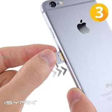 iSYFIX SIM Card Ejector Tool - Universal Smartphone Compatibility