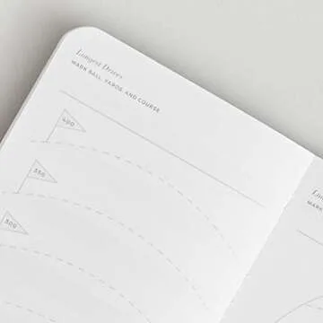 Letterfolk Golf Passport Journal — Pocket-sized Golfing Book (3.5" W x 5.5")