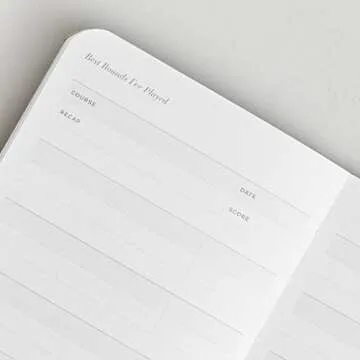 Letterfolk Golf Passport Journal — Pocket-sized Golfing Book (3.5" W x 5.5")