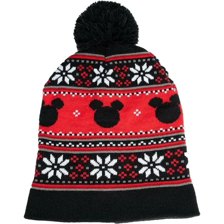 Disney Knit Beanie & Gloves Set - Mickey & Minnie