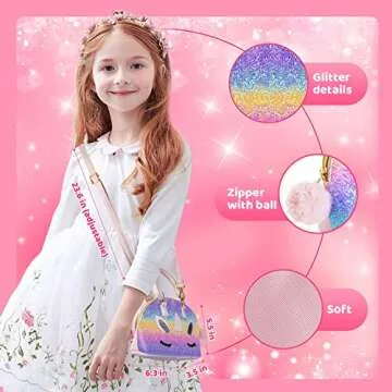 Beayuck Kids Makeup Kit for Girls - Washable Unicorn Set