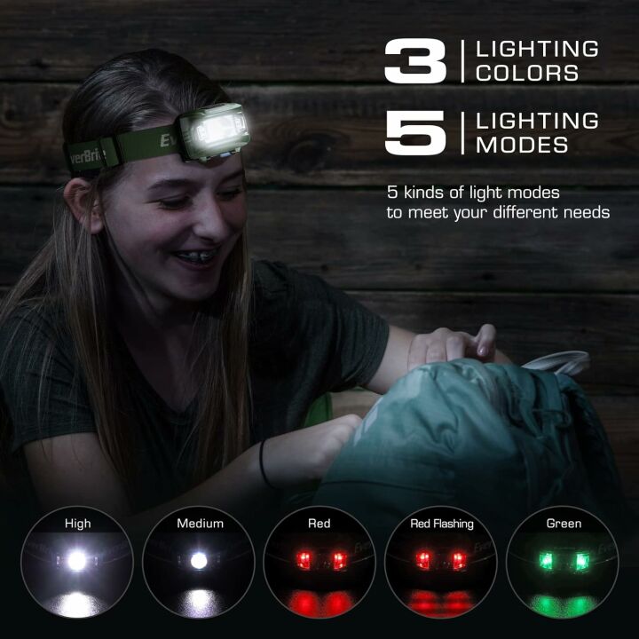 EverBrite Kids Headlamp – Camping & Running Essential