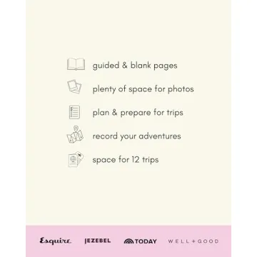 Kunitsa Co. Travel Journal - Guided Vacation Notebook