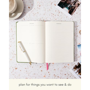 Kunitsa Co. Travel Journal - Guided Vacation Notebook