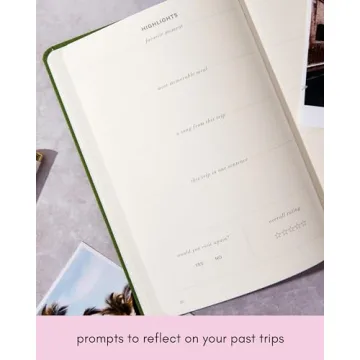 Kunitsa Co. Travel Journal - Guided Vacation Notebook