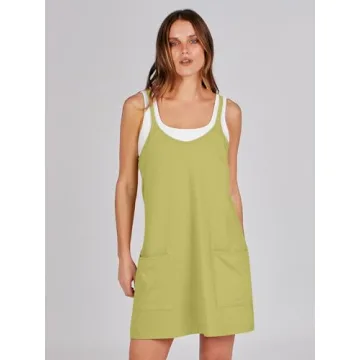 Stylish ANRABESS Mini Romper Dress for Summer Activities