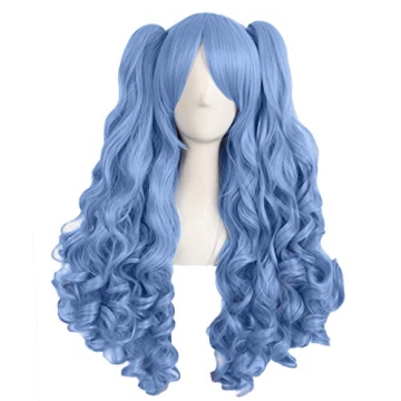 MapofBeauty 70cm Curly Ponytails Cosplay Wig for Everyone