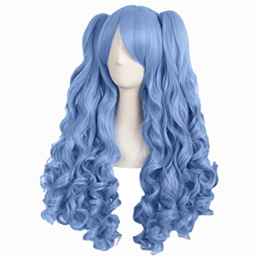 MapofBeauty 70cm Curly Ponytails Cosplay Wig for Everyone