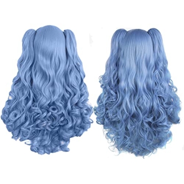 MapofBeauty 70cm Curly Ponytails Cosplay Wig for Everyone