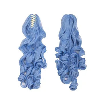 MapofBeauty 70cm Curly Ponytails Cosplay Wig for Everyone