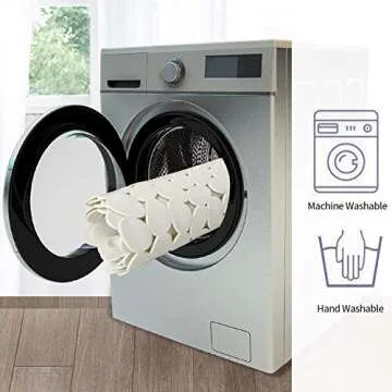 SONGZIMING Non-Slip Pebble Bath Mat for Safety & Style