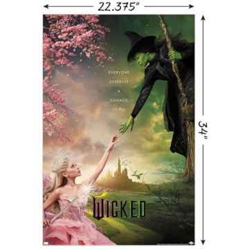 Wicked Wall Poster - 22.37" x 34" Unframed