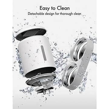 PETLIBRO Automatic Cat Food Dispenser for Two Cats 5L Auto Cat Feeder Dry Food Dispenser with Splitter & 2 Stainless Bowls, 10s Meal Call and Timer Setting 50 Portions 6 Meals Per Day for Cat and Dog