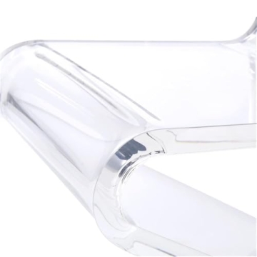 Modern Acrylic Z-Base Accent Chair for Home & Dining