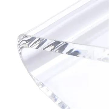 Modern Acrylic Z-Base Accent Chair for Home & Dining