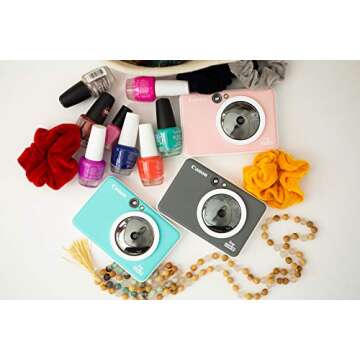 Canon Ivy CLIQ 2 Instant Camera Printer, Mini Photo Printer, Turquoise (Matte)