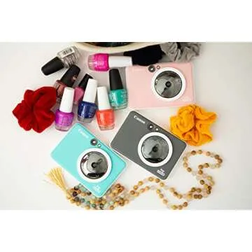 Canon Ivy CLIQ 2 Instant Camera Printer, Mini Photo Printer, Turquoise (Matte)