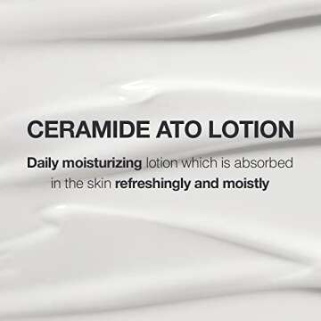 Illiyoon Ceramide Ato Lotion | Lightweight Moisturizer for Dry & Sensitive Skin, Barrier Repair for Face and Body, Mild for Babies, Vegan Certified, Korean Skincare, 2.3 fl.oz.ㅣValentine's Day Gifts