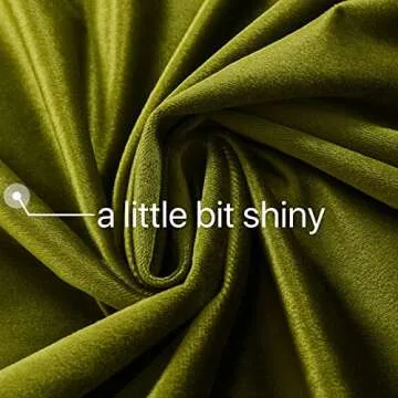 Elegant Olive Green Velvet Curtains for Home Decor