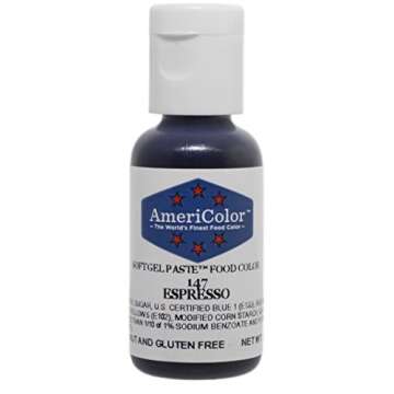 AmeriColor Espresso Soft Gel Paste for Vibrant Baking
