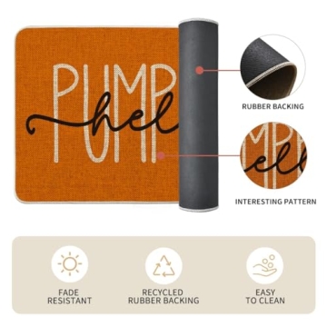 Vibrant Fall Kitchen Mats Set of 2 - Artoid Mode