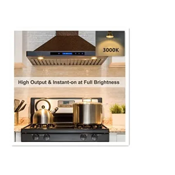 LPSAFP Upgrade Your Kitchen with LED Range Hood Light -Z0B0011 JDR E27 75mm 5W LED Bulb 50W Halogen Equivalent, Included for Brighter Cooking and Energy Efficiency. for Stove Hoods. Pack of 2