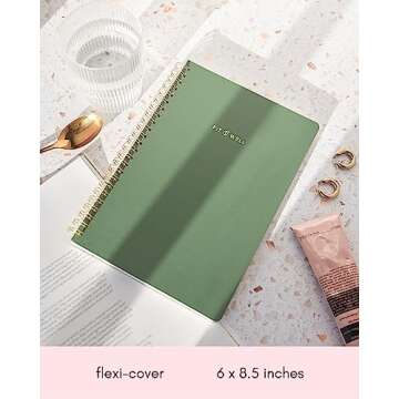 Kunitsa Co. Fitness Journal for Women - Track Your Progress