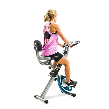 XTERRA Fitness Folding Exercise Bike - Compact, Quiet & Comfortable